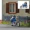 Busch Couple de bikers avec moto 